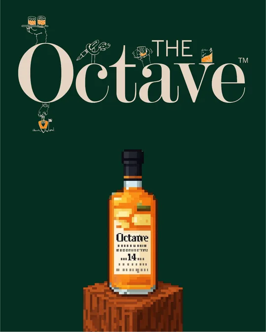 The Octave 14 — artwork for the members-only bottle