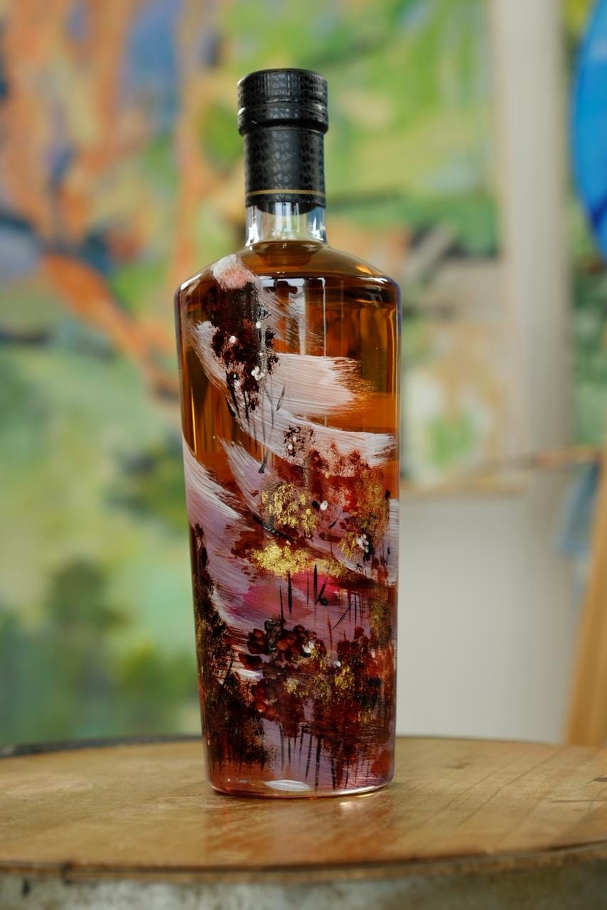 One of one. It goes to charity auction to build a school in Vietnam.